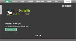 Desktop Screenshot of niuhealthchiropractic.com